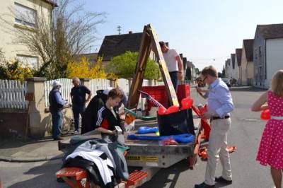 Beim Aufbau von Grease
