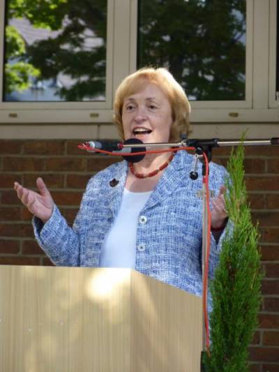 Auch Maria Bhmer bittet um Ihre Stimme fr Peter Christ