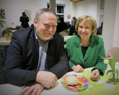 MdL Johannes Zehfuss und Prof. Dr. Maria Bhmer
Staatsministerin beim Bundesminister fr Auswrtiges
