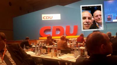 Kreisvorsitzender Helmut Pfaff und MdL Johannes Zehfu