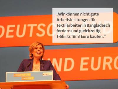 Julia Klckner stellt jetzt auf dem CDU-Bundesparteitag den Antrag \