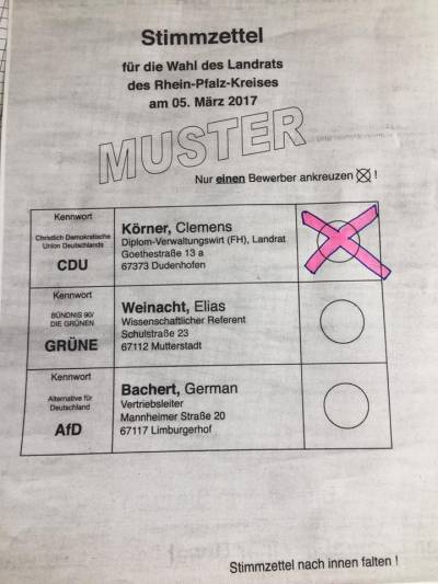 Das richtige Kreuz an der richtigen Stelle
Clemens Krner